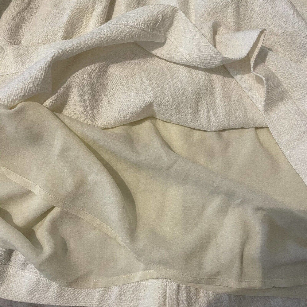 Ella Moss Debbie Strapless Corset Dress Size Small Ivory Cotton Minimali… - Picture 4 of 10